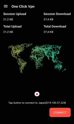 One Click Vpn android App screenshot 4